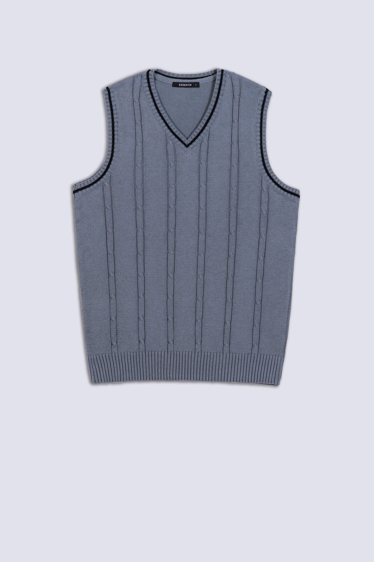 Men&#39;s Knitted V-Neck Sweater