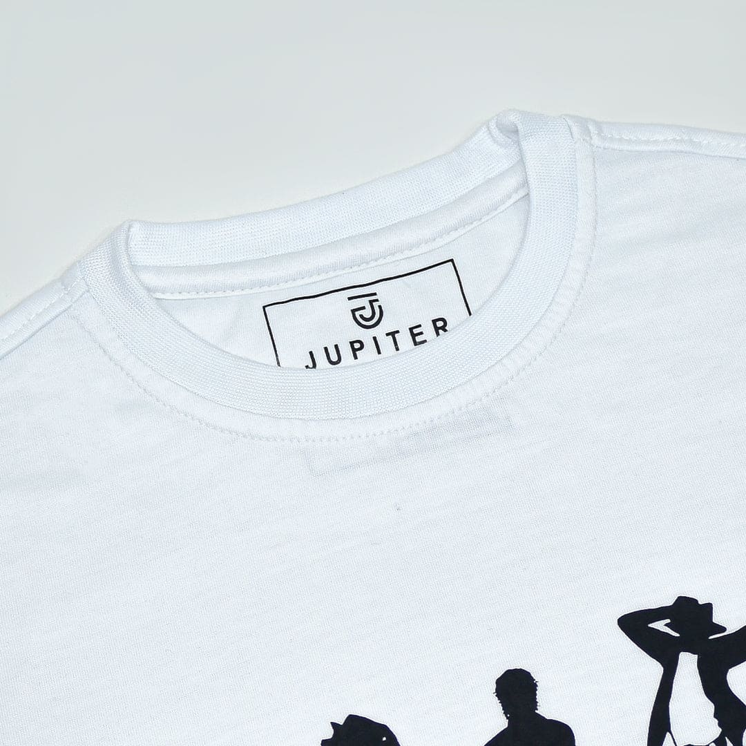 Jupiter Michael Jackson Cotton Graphic Tee For Men