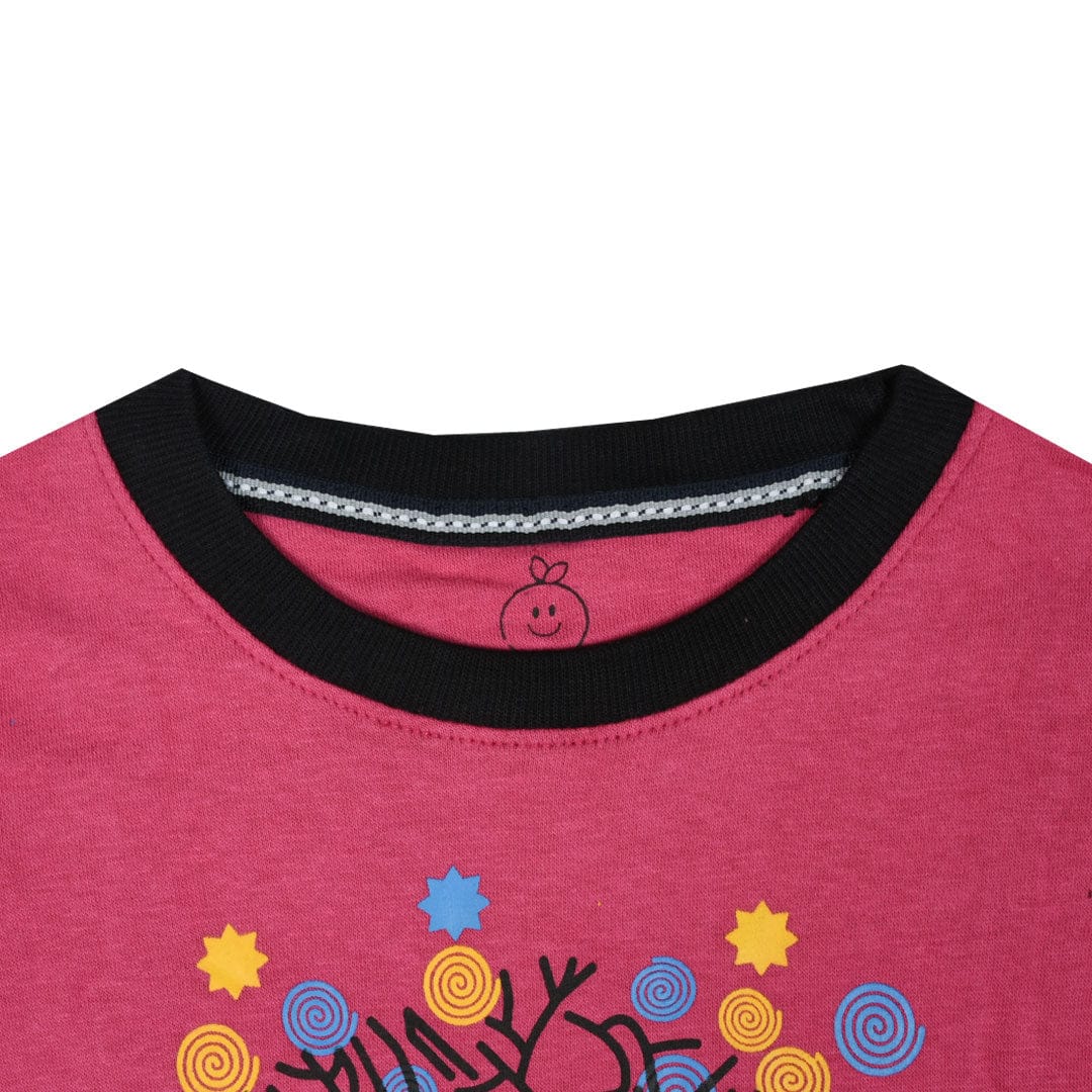 kid&#39;s Kitty Tree Printed SweatShirt with Minor Fault