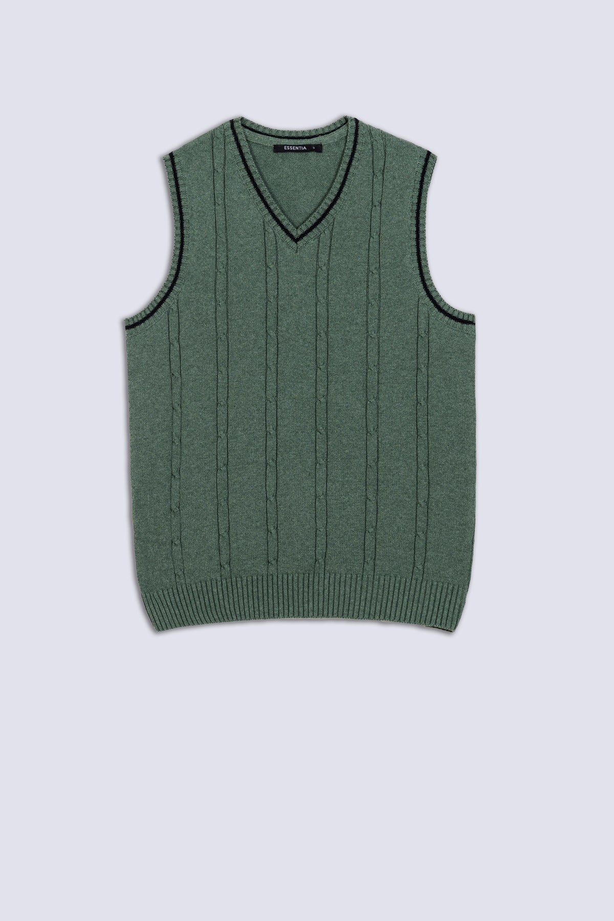 Men&#39;s Knitted V-Neck Sweater