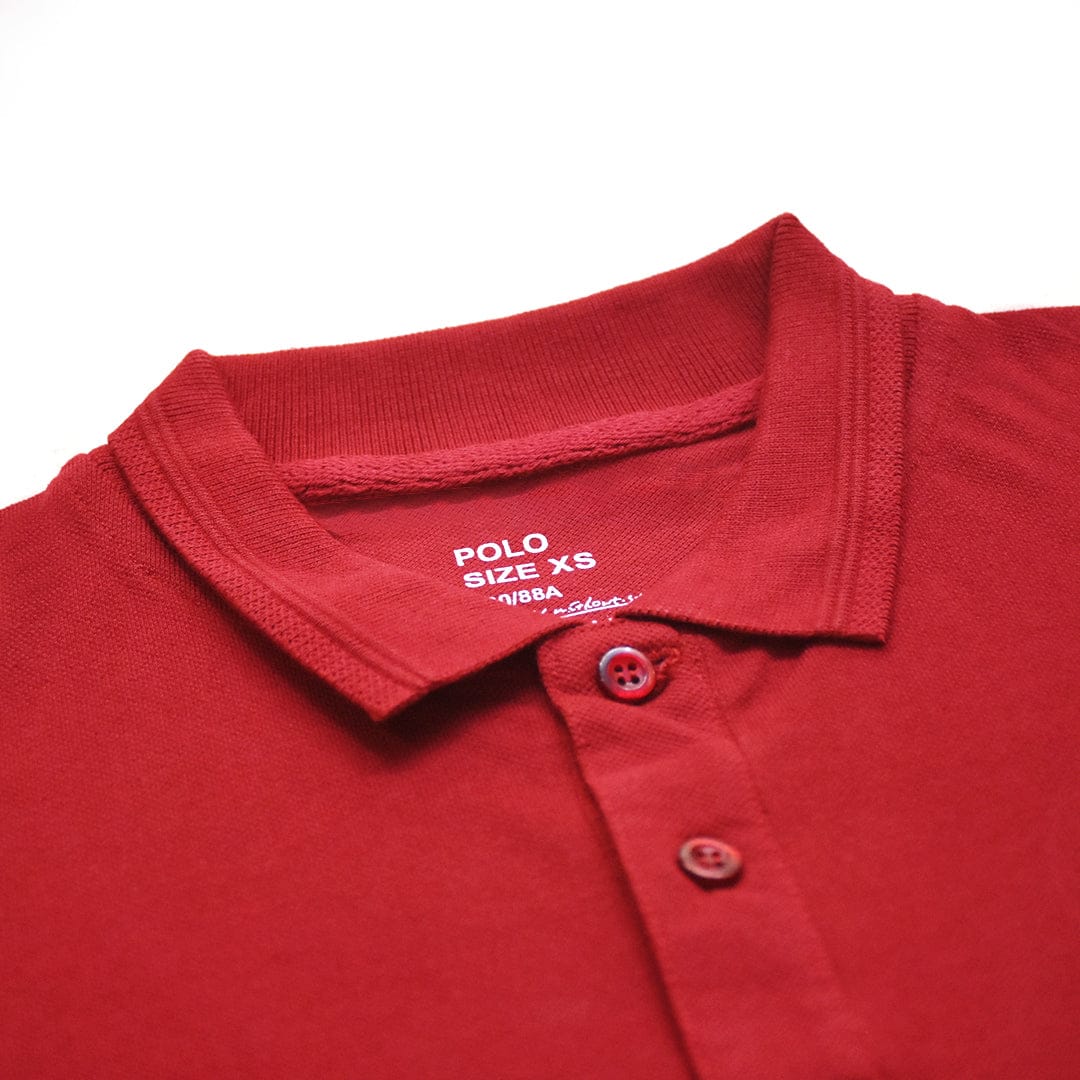 High Density Logo Superior Cotton Polos ( With Minor Faults )