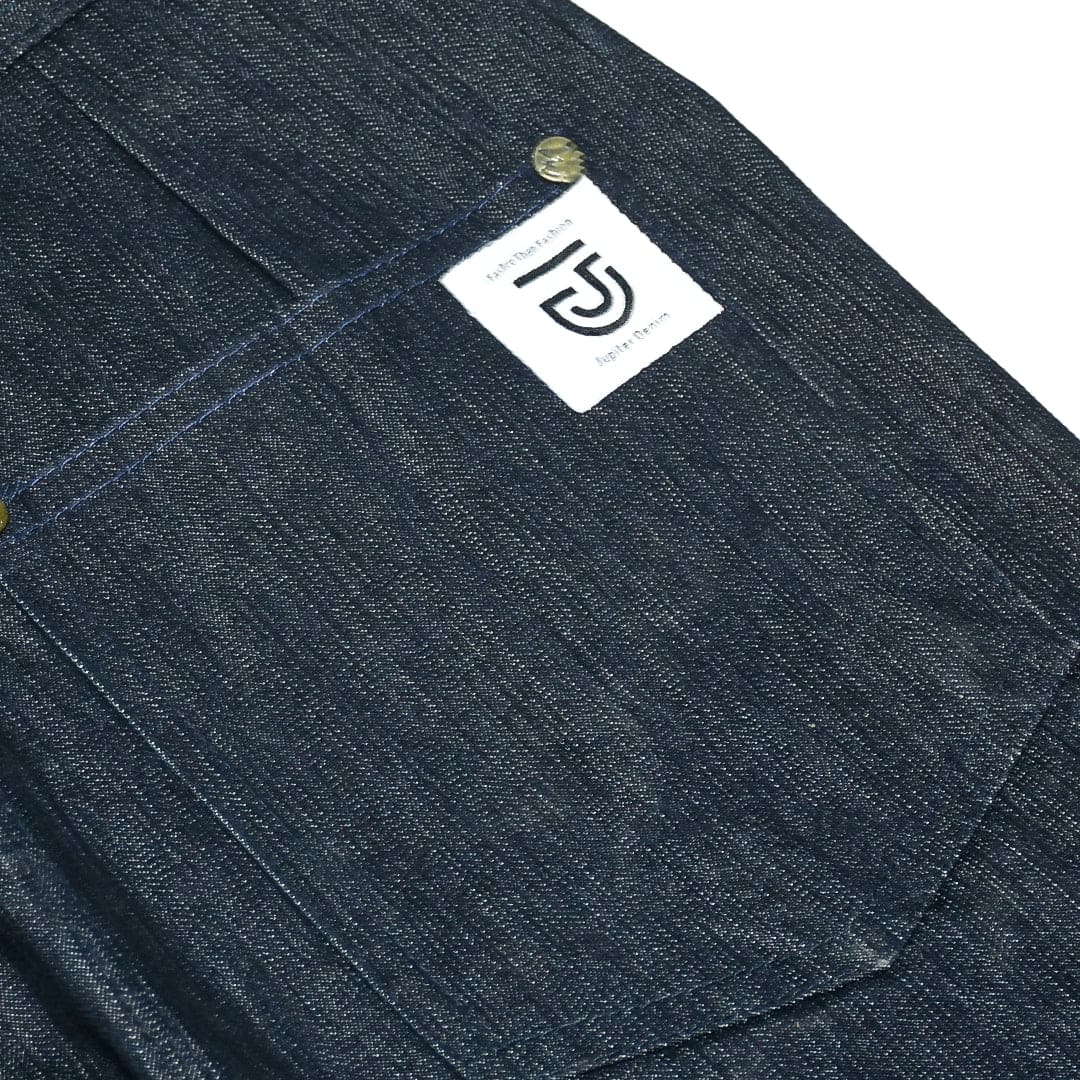 Jupiter Engineered Slub Weave Cargo Pockets Denim Jeans For Men