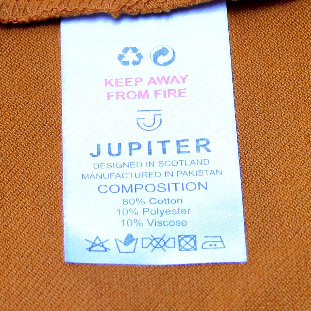 Jupiter Textured Collar Cotton Viscose Soft Pique Polo For Men