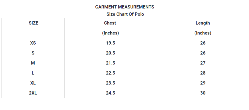 High Density Logo Cotton Polos ( With Minor Faults )