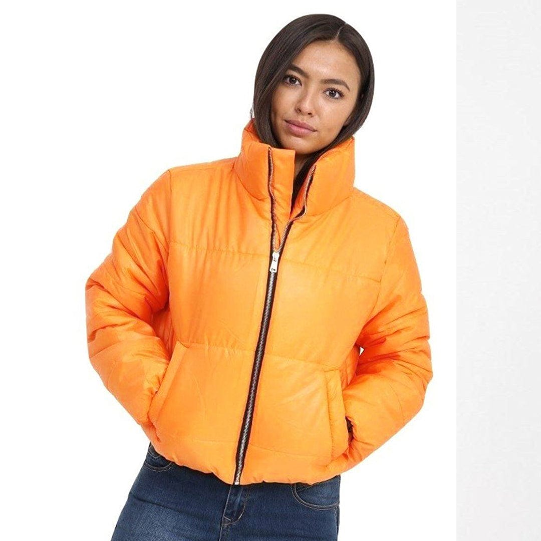 Women’s cropped padded puffer jacket