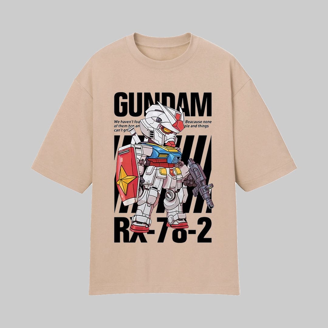 Jupiter Men&#39;s Oversized Off Shoulder Mini Robo Tee Shirt ( with minor fault )