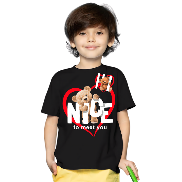 NICE TO MEET YOU KIDS T SHIRT