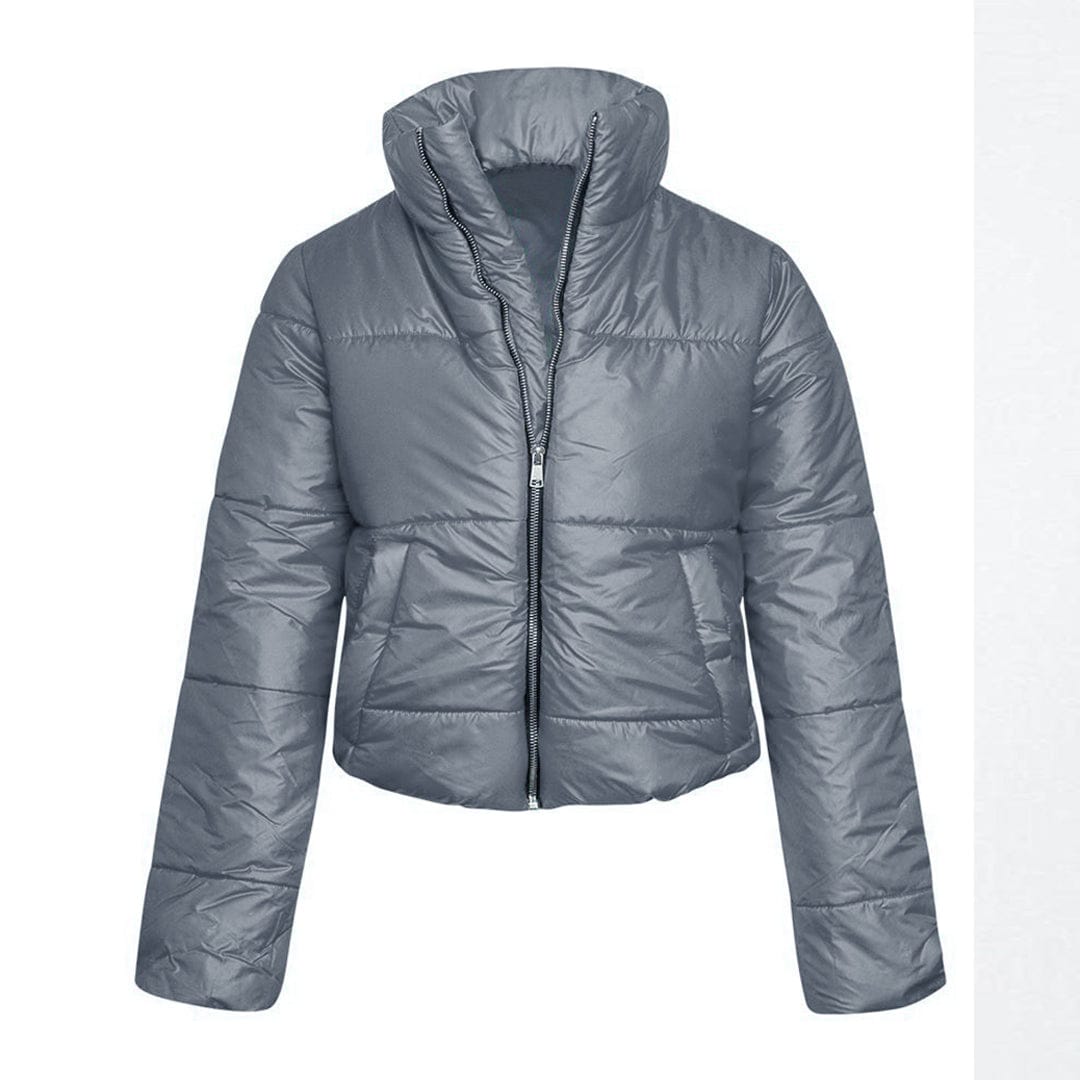 Women’s cropped padded puffer jacket