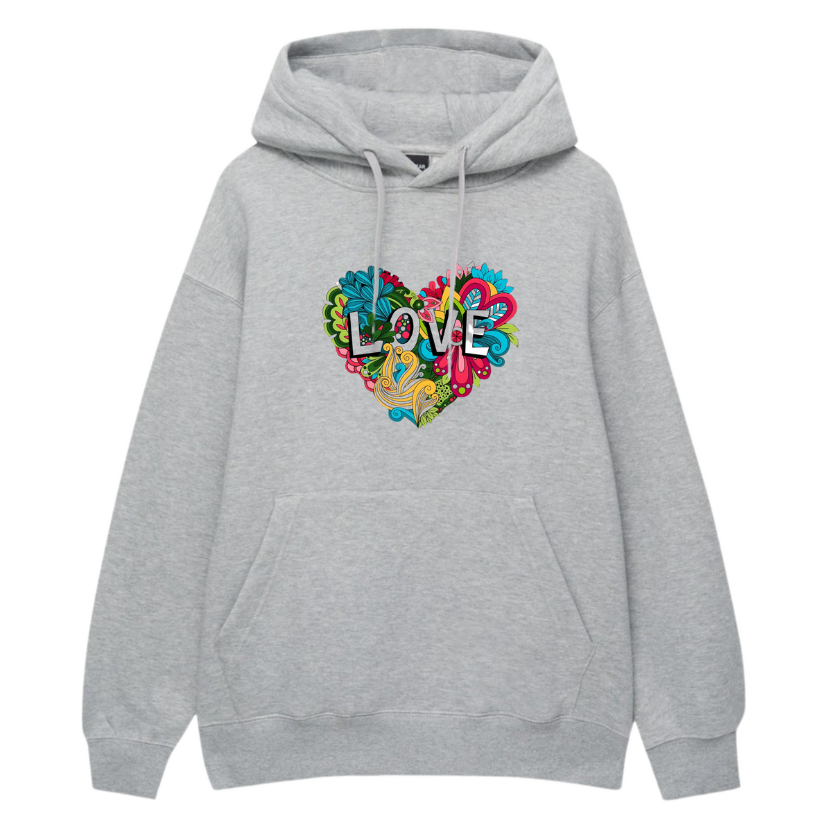 Colorful Love Hoodie