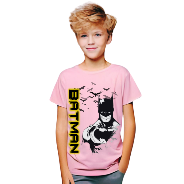 BAT MAN Printed T Shirt for Kids