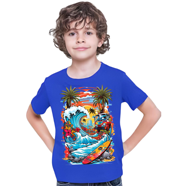 SUMMER SURF SHIRT FOR KIDS