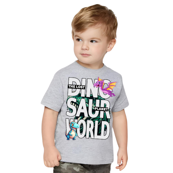 DINO WORLD T Shirt for Kids