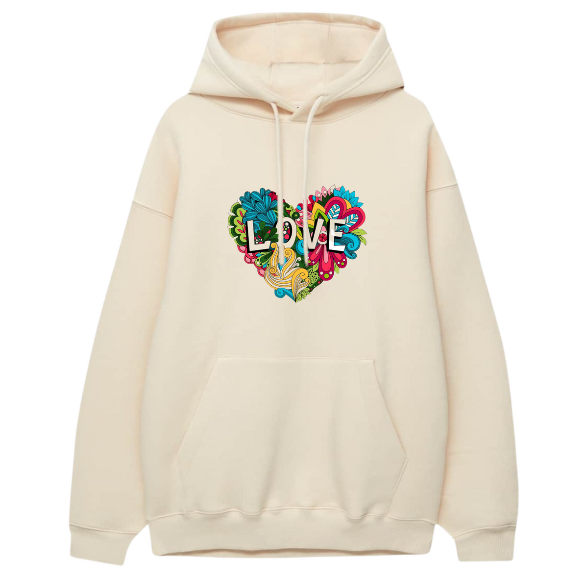 Colorful Love Hoodie