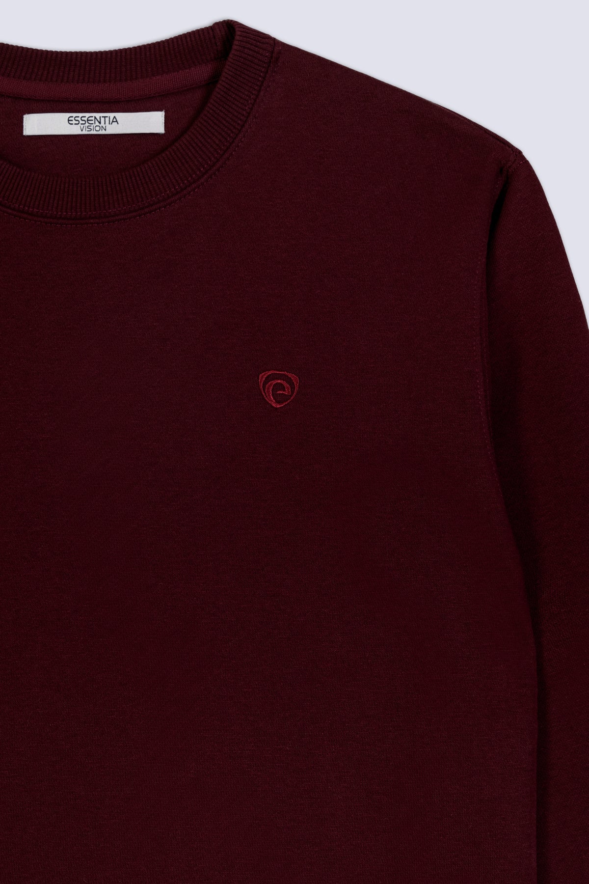 Maroon Fleece Men&#39;s Sweatshirt.