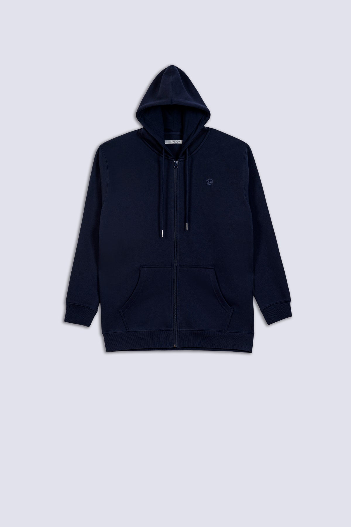 Fleece Navy Blue Men&#39;s Zipper.