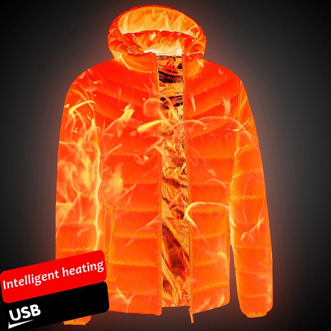 Imported Temperature control Heating thick padded puffer Jacket