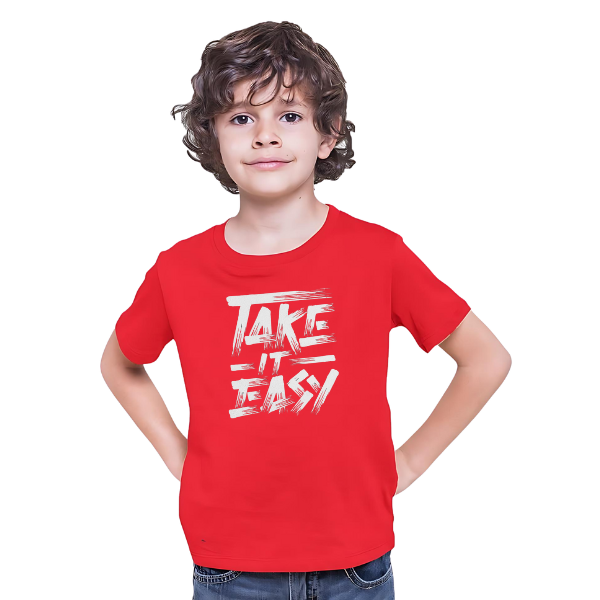 TAKE IT EASY KIDS T SHIRT