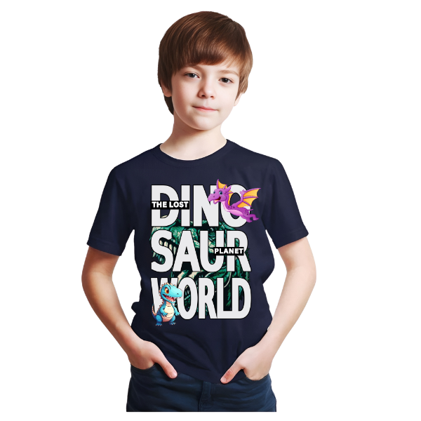 DINO WORLD T Shirt for Kids