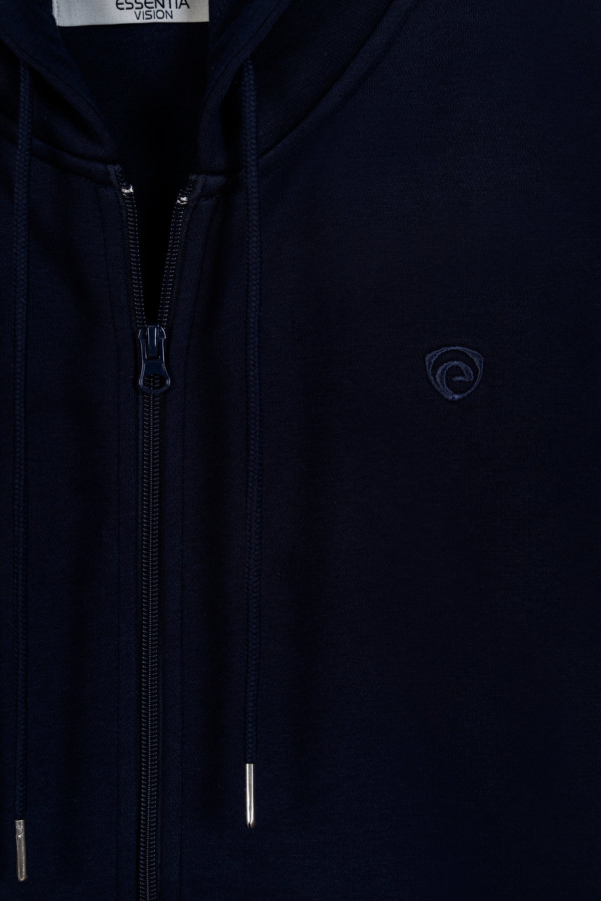 Fleece Navy Blue Men&#39;s Zipper.