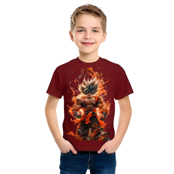 Dragon Ball Z T Shirt For Kids