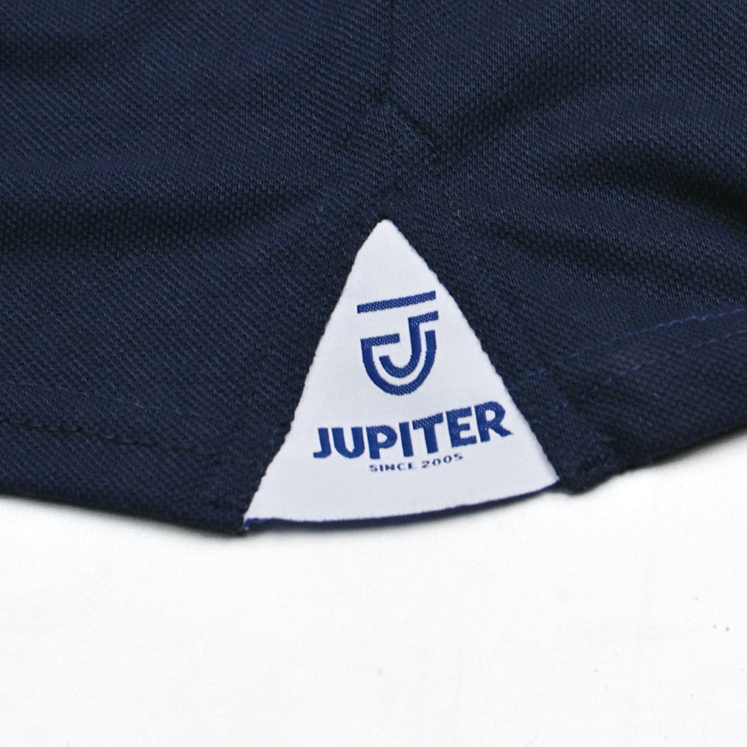 Jupiter Textured Collar Prime Embroidered Logo Viscosen Soft Cotton Polo For Men