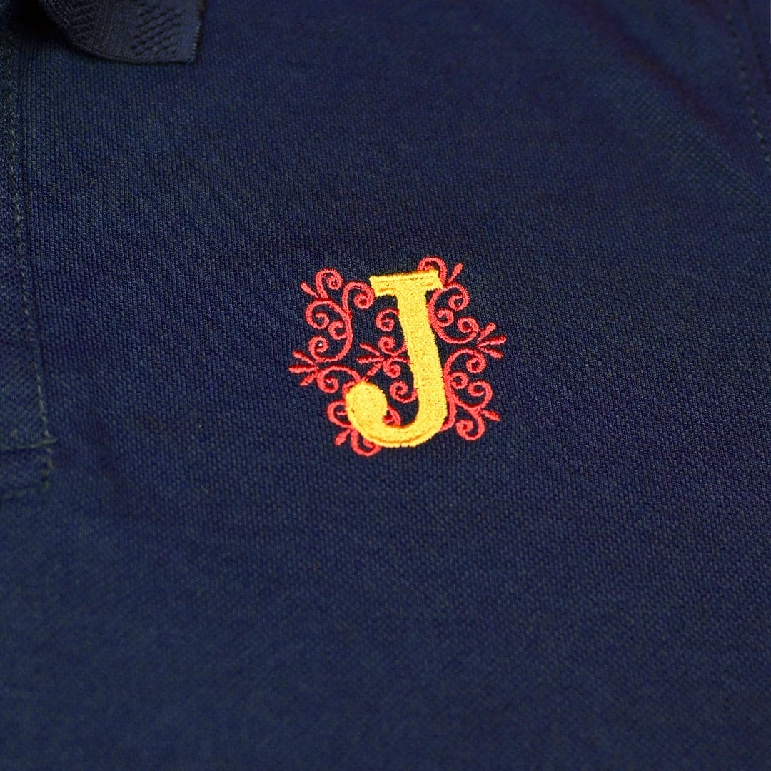 Jupiter Textured Collar Classic Embroidered Viscosen Soft Cotton Polo For Men (Minor Fault)