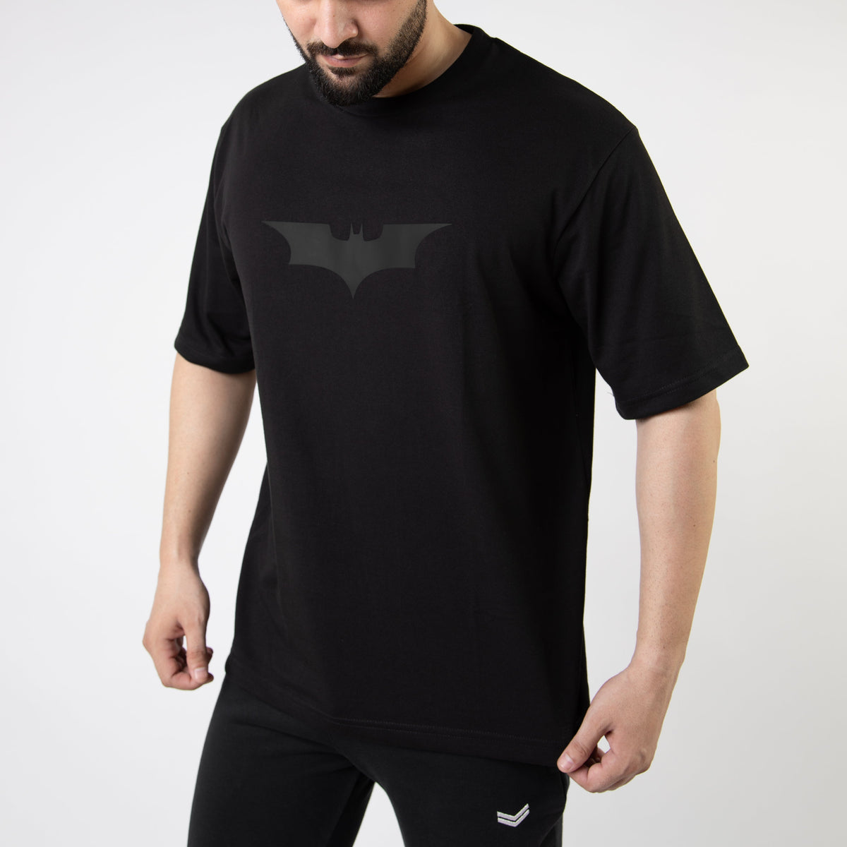 Bat-Signal Black Oversize T-Shirt