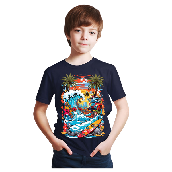 SUMMER SURF SHIRT FOR KIDS