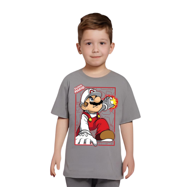 Super Mario T Shirt For Kids