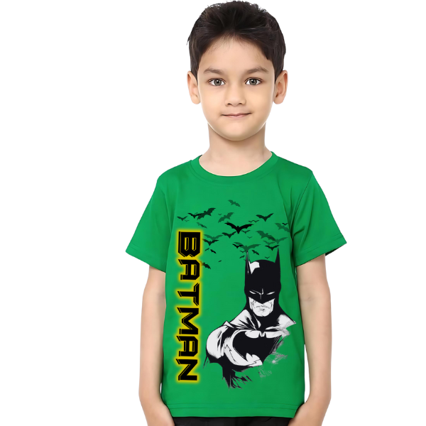 BAT MAN Printed T Shirt for Kids