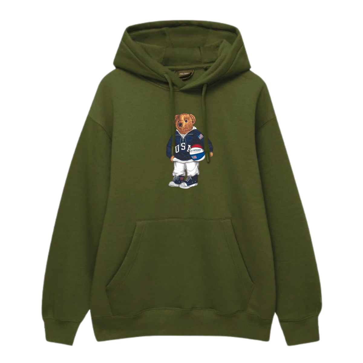 Football Bear Hoodie