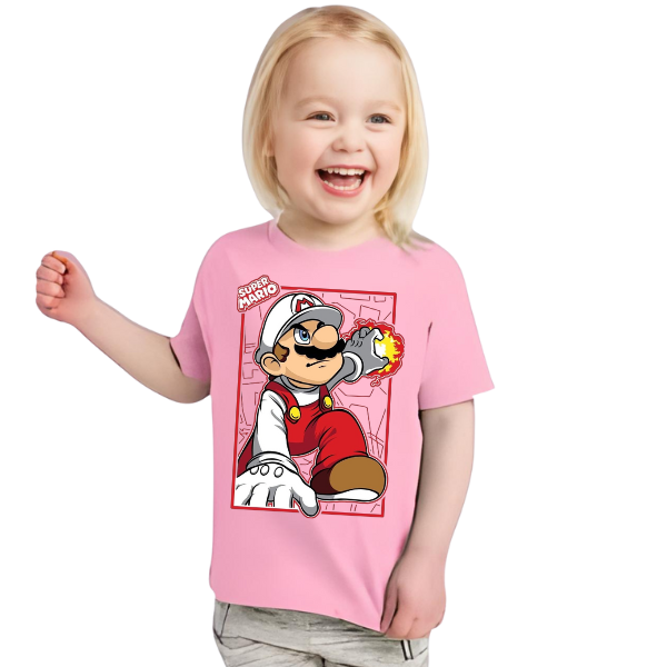 Super Mario T Shirt For Kids