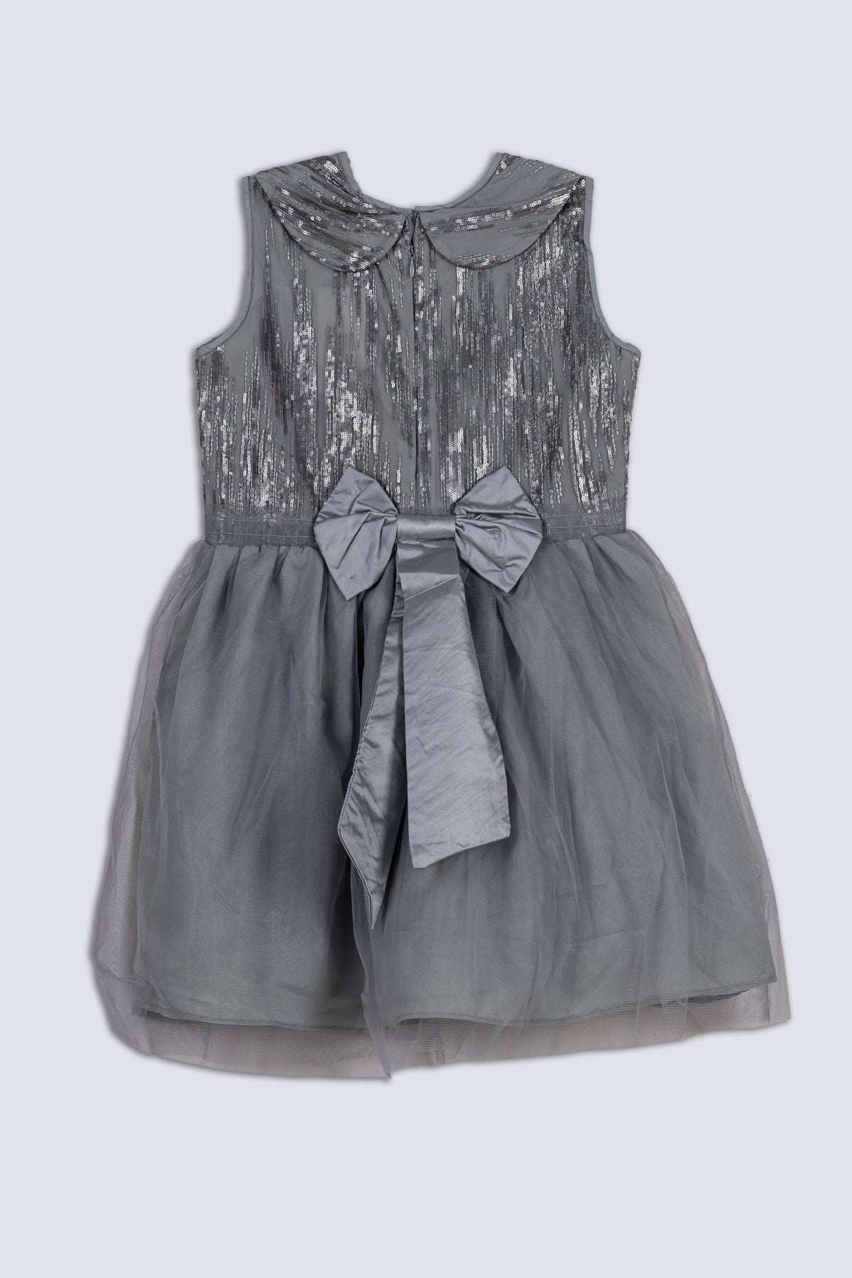 Grey Girl&#39;s Fancy Frock