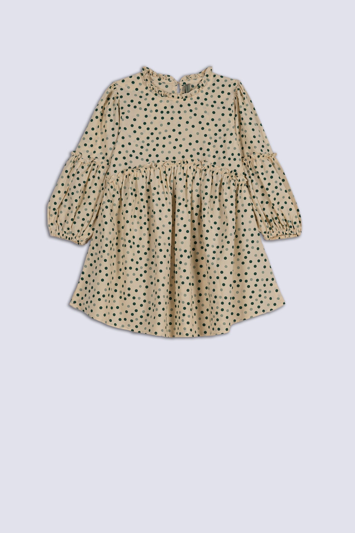 Polka Dots Girl&#39;s Frock