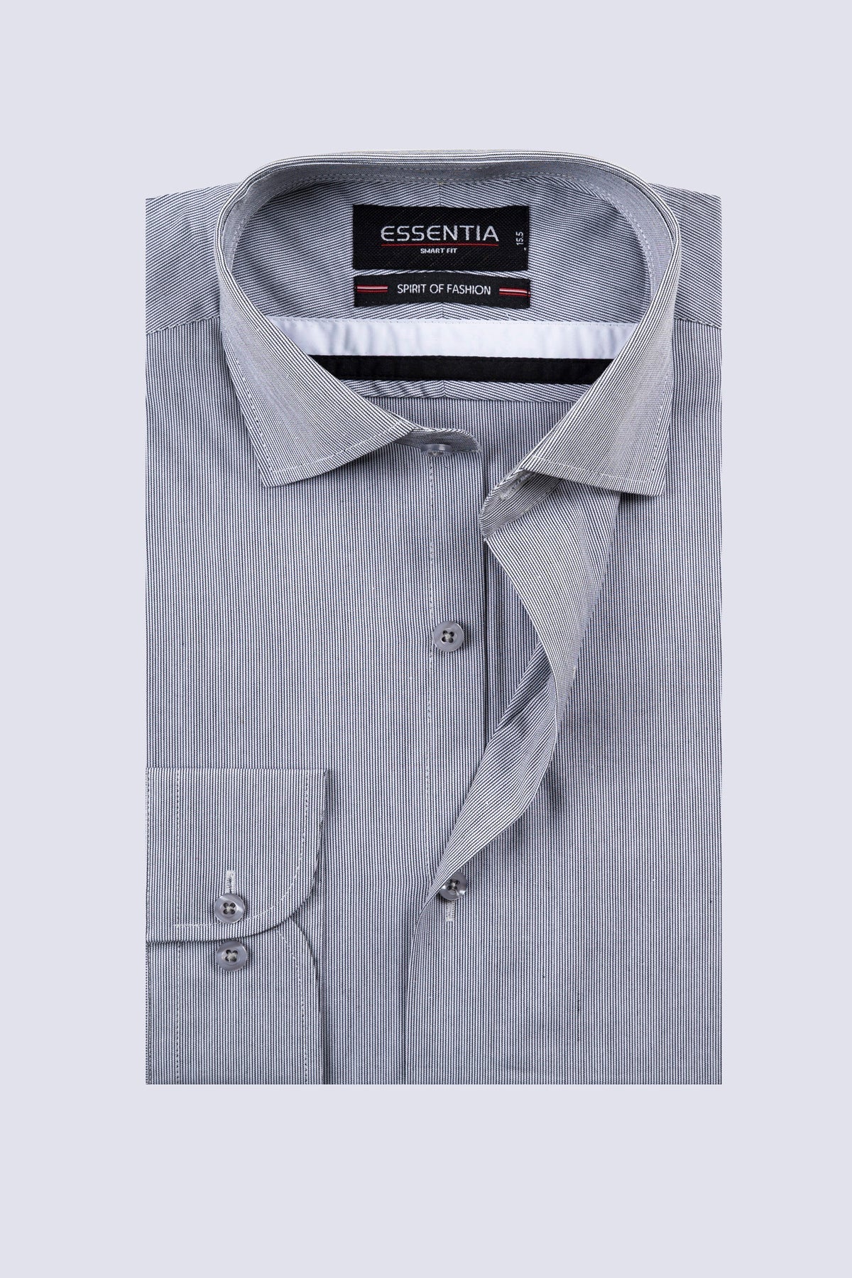 White &amp; Grey Men&#39;s Dress Shirt