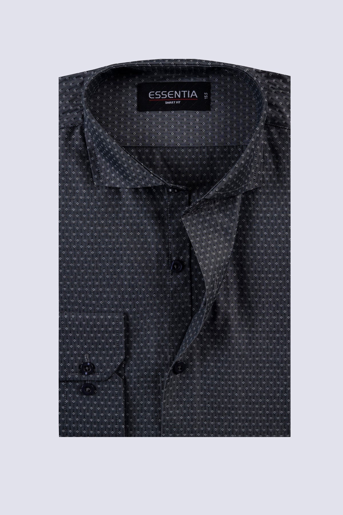 Charcoal Grey Men&#39;s Dress Shirt