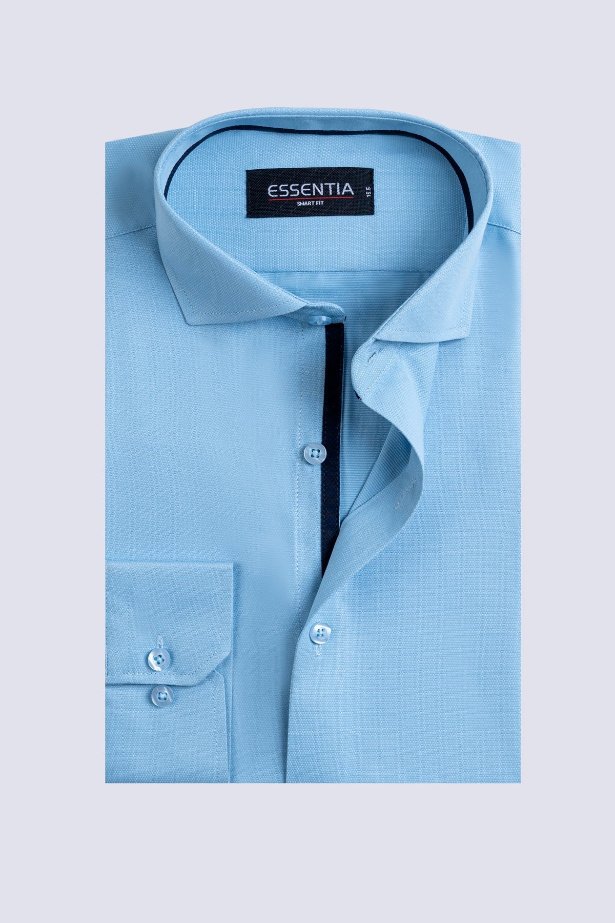 Sky Textured Men&#39;s Dress Shirt