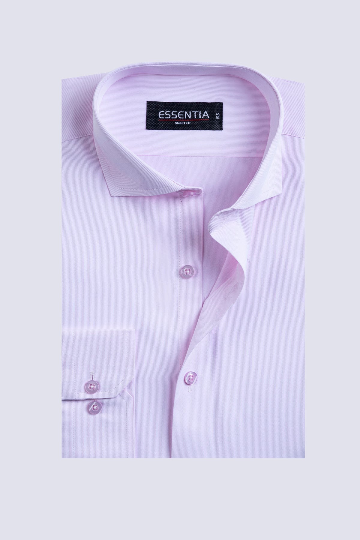 Pink Self Men&#39;s Dress Shirt