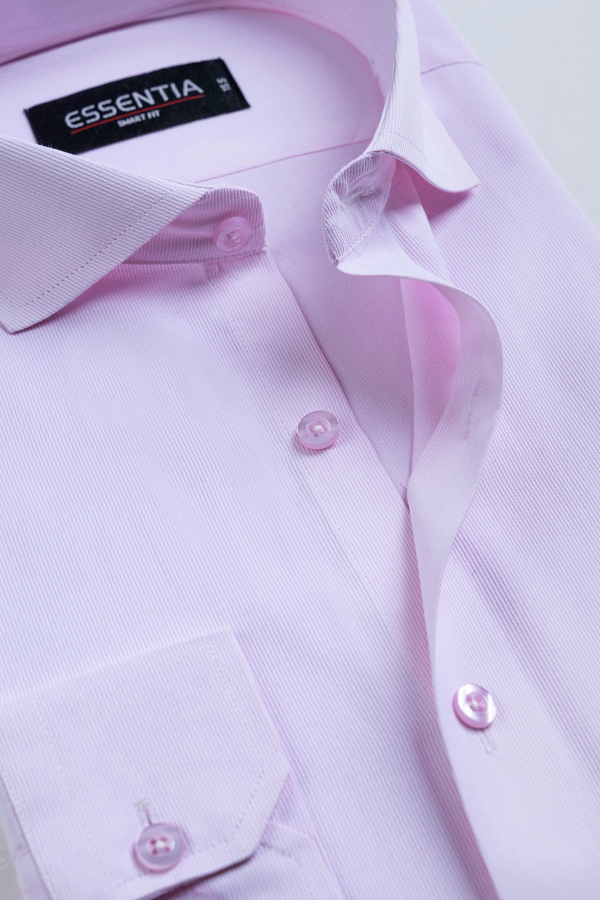 Pink Self Men&#39;s Dress Shirt