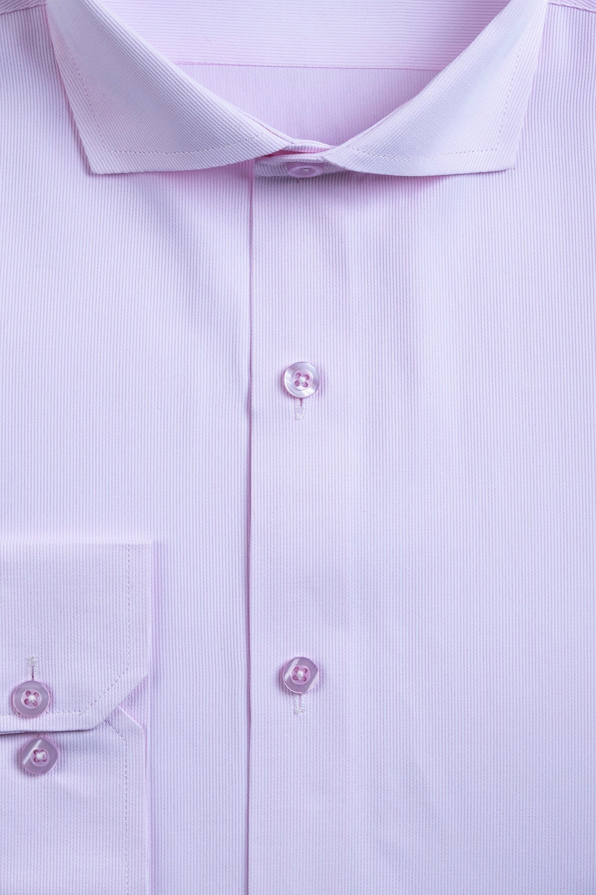 Pink Self Men&#39;s Dress Shirt