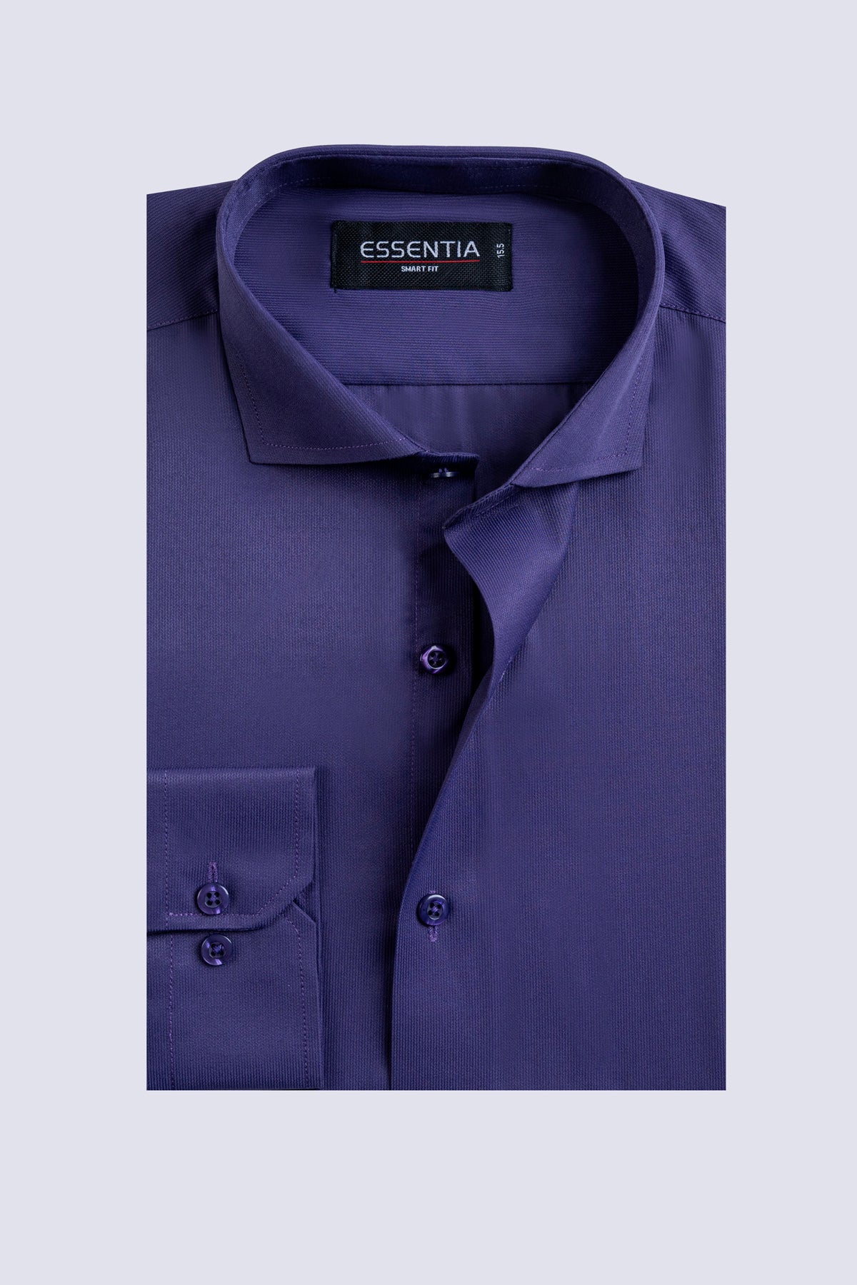 Purple Self Men&#39;s Dress Shirt