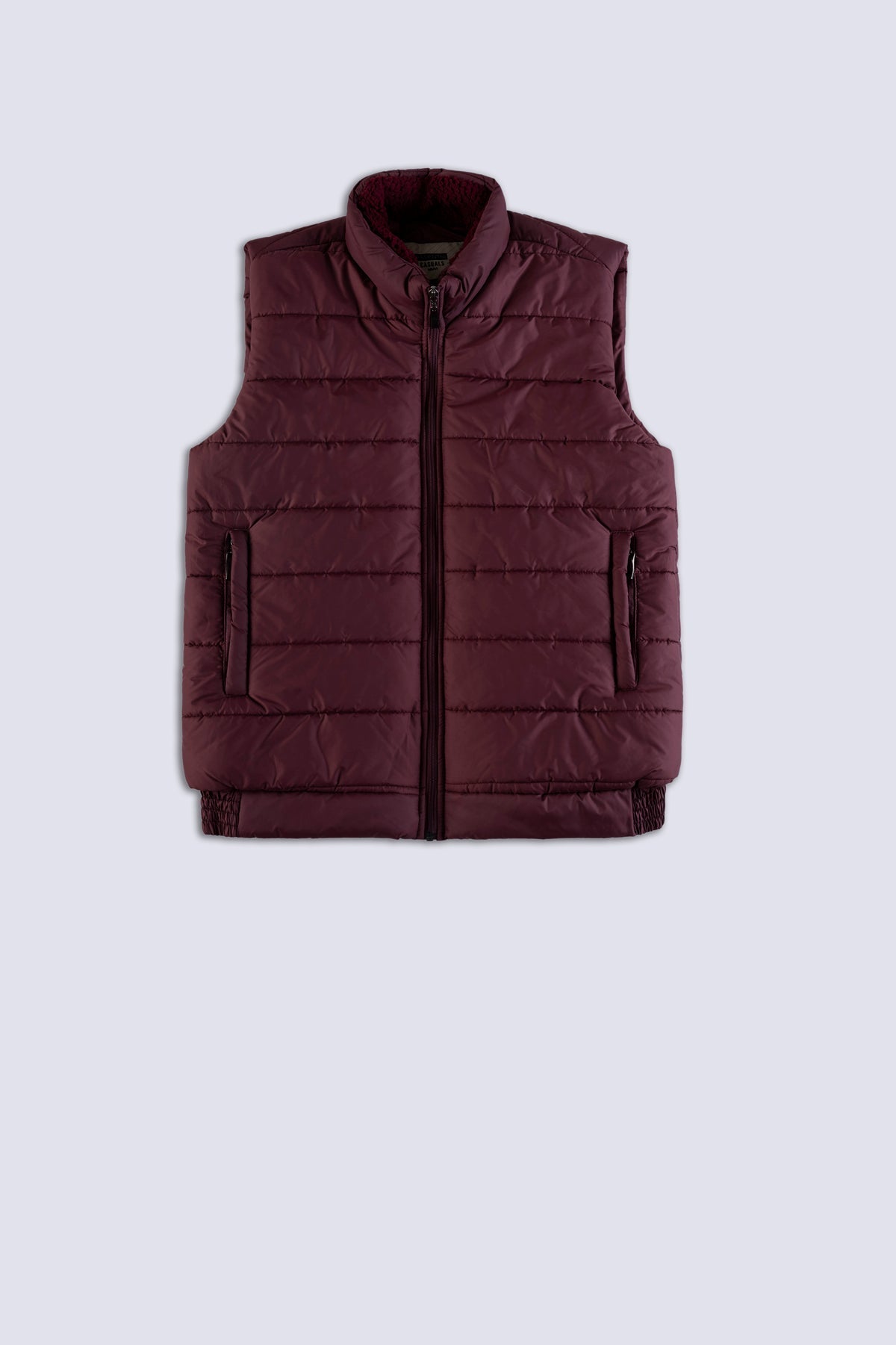 Maroon Men&#39;s Puffer Jacket