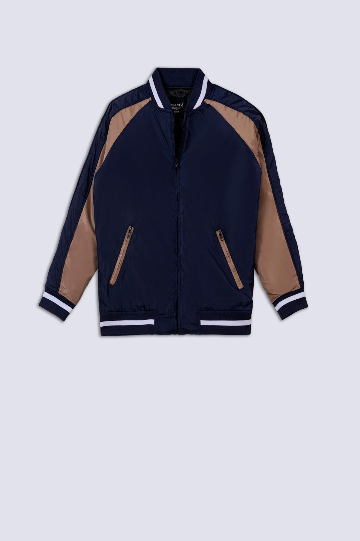 Blue Micro Febric Men&#39;s Jacket .