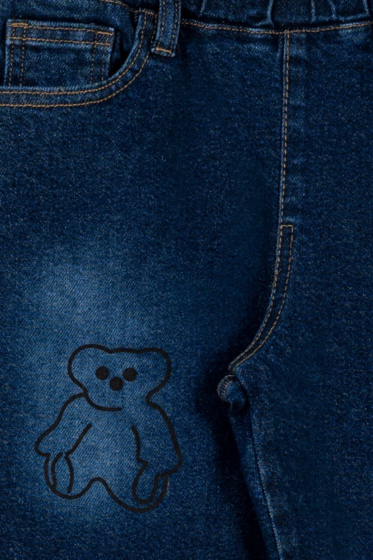 Teddy Bear Kid&#39;s Denim Trouser