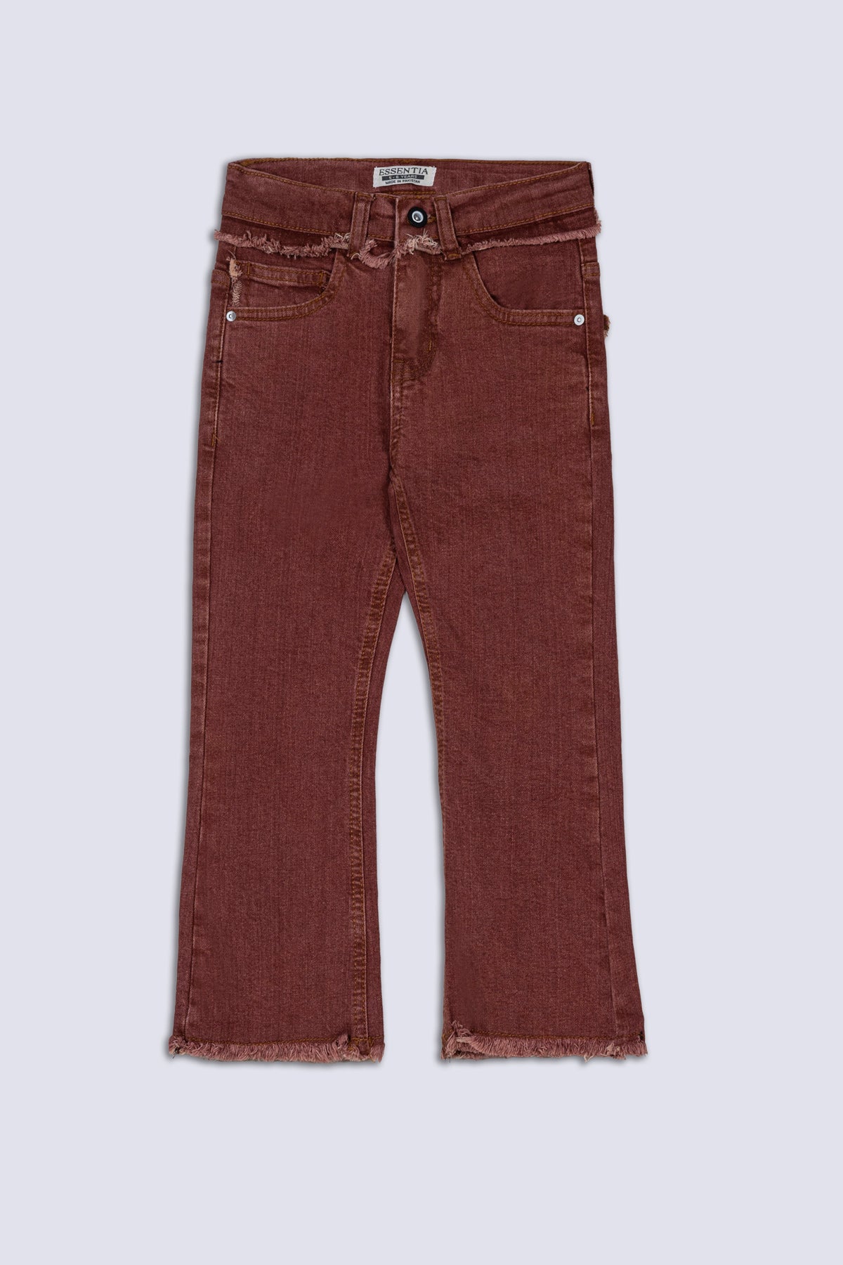 Rust Girl&#39;s Denim Pant