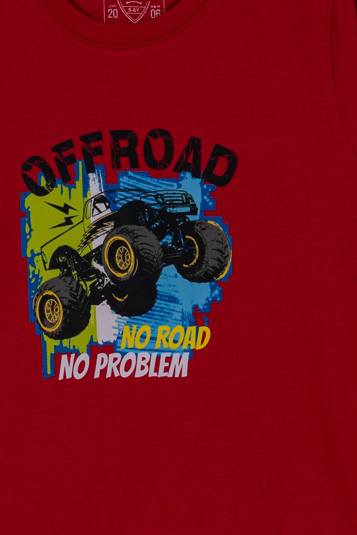 Red Off Road Boy&#39;s Sweatshirt.