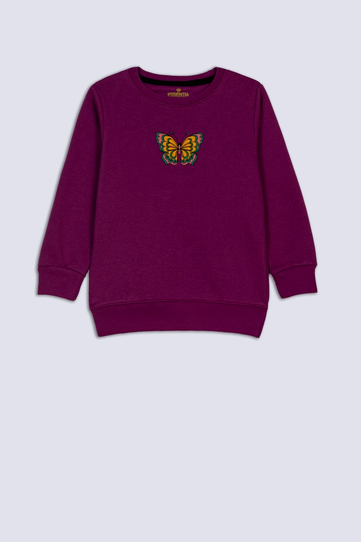 Purple Butterfly Girl&#39;s SweatShirt