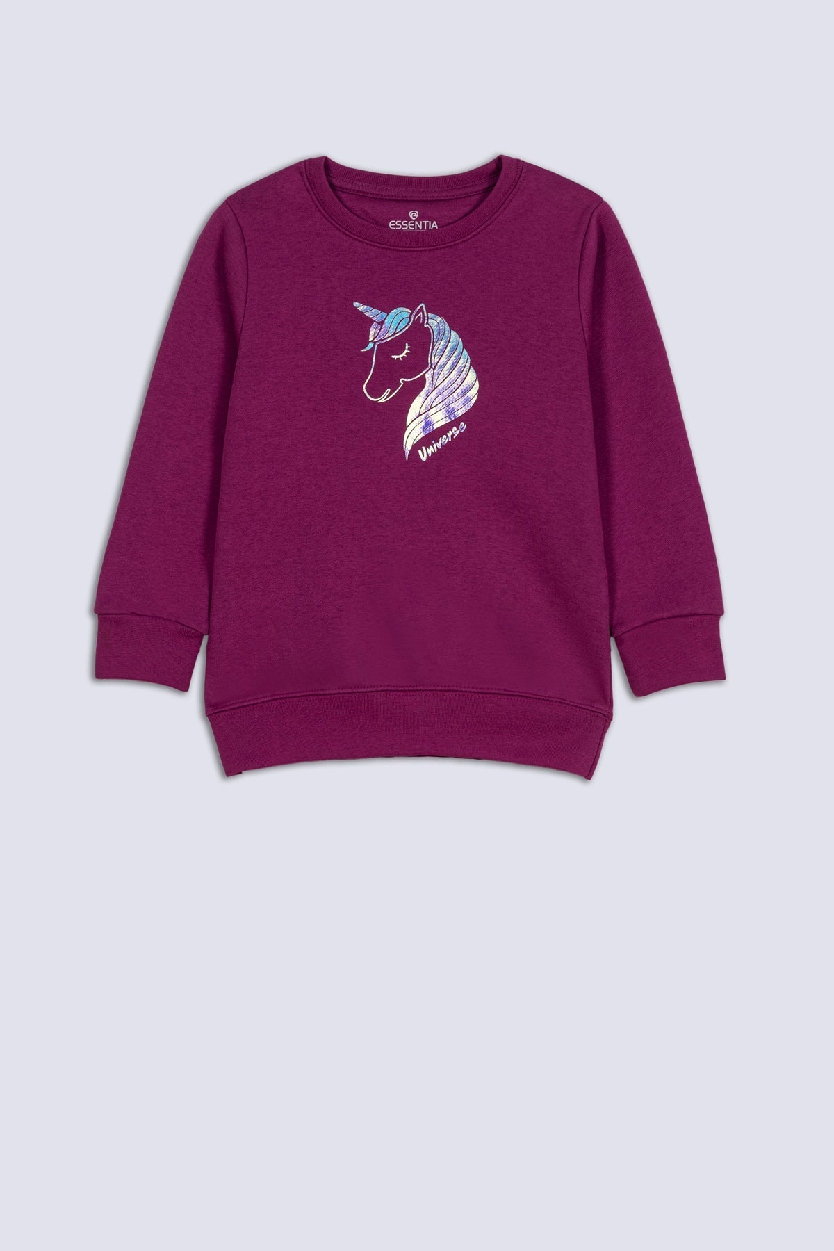 Purple Girl&#39;s Universe Sweatshirt