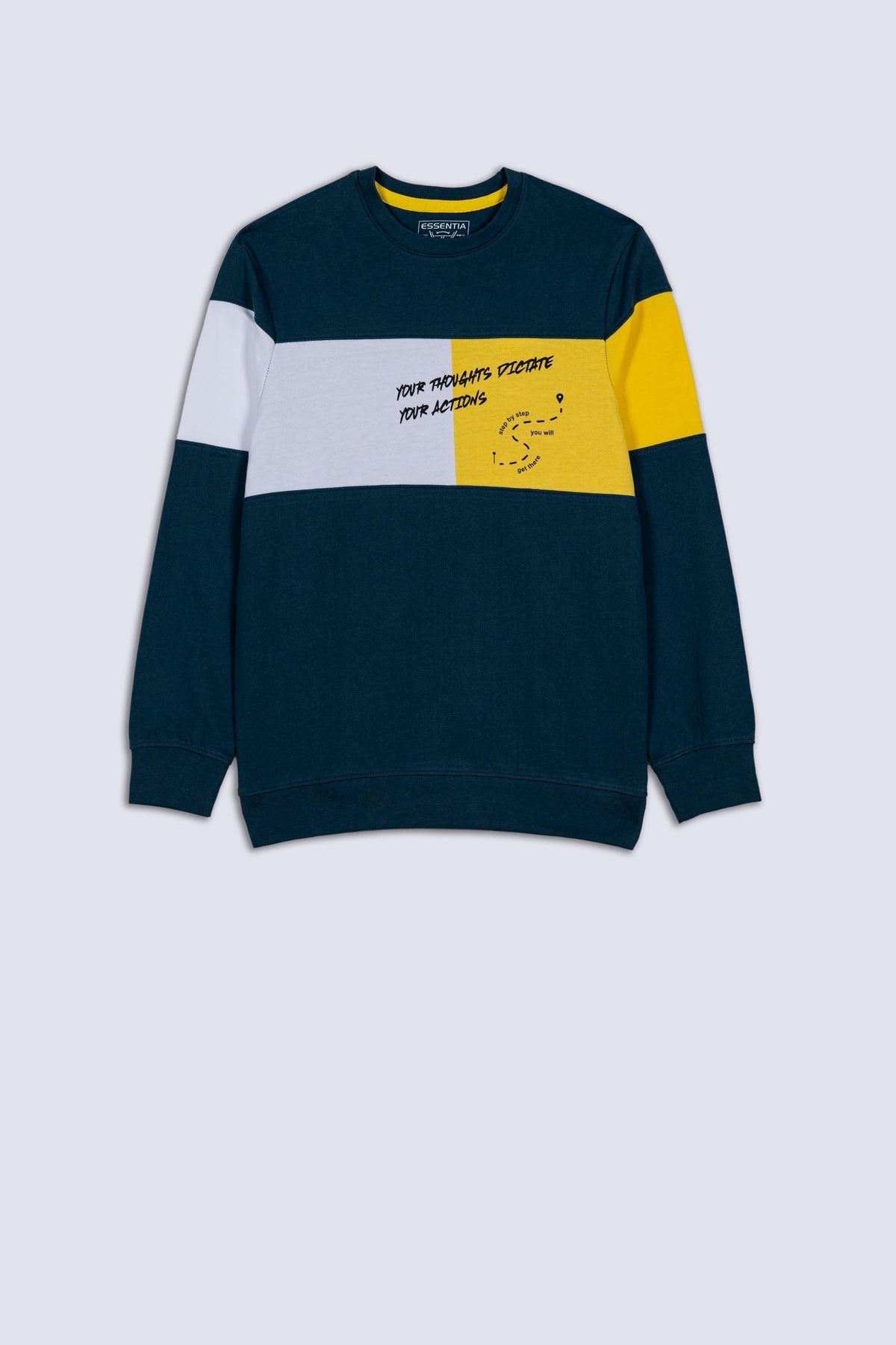 Color Block Men&#39;s Sweatshirt