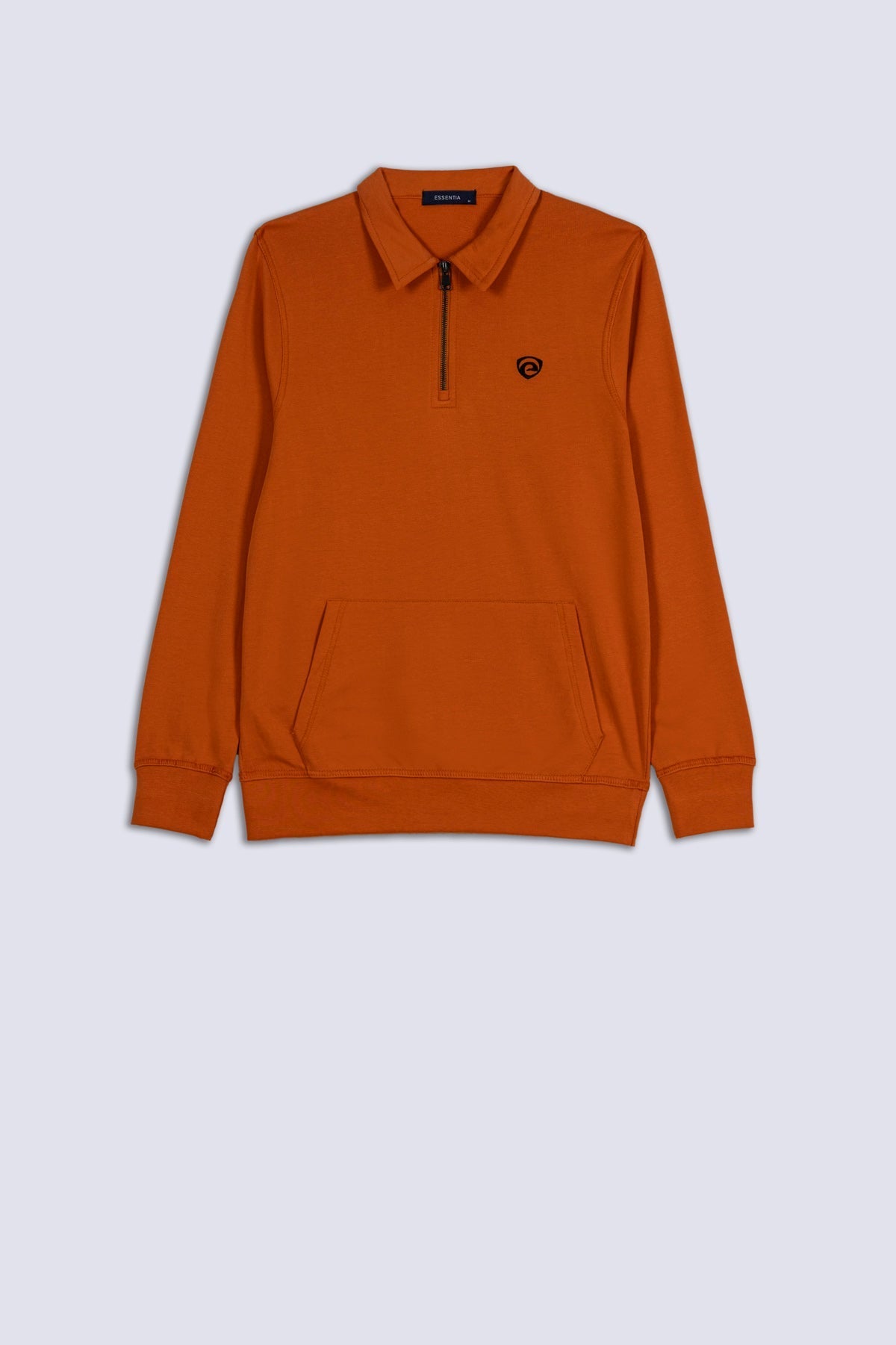 Rust Men&#39;s Coller Sweatshirt